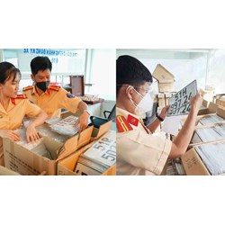 Quản lý biển số xe của tổ chức khi chưa có mã định danh điện tử thế nào?