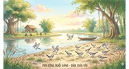 Tóm tắt Bầy chim chìa vôi ngắn gọn, đầy đủ nhất Ngữ văn lớp 7