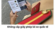 Không cấp giấy phép lái xe quốc tế đối với những trường hợp nào?