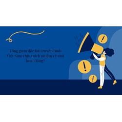 Tổng giám đốc Đài truyền hình Việt Nam chịu trách nhiệm về mọi hoạt động?