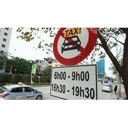 Mức phạt khi điều khiển xe taxi đi vào đường cấm giờ