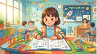 Tổng hợp bài tập Toán ôn hè lớp 1 lên lớp 2
