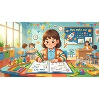 Tổng hợp bài tập Toán ôn hè lớp 1 lên lớp 2