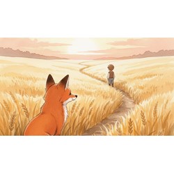 Đoạn văn miêu tả cảm xúc nhân vật cáo sau khi từ biệt hoàng tử bé