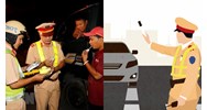 Cảnh sát giao thông có được gửi quyết định xử phạt về cơ quan, công ty?