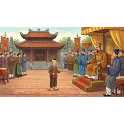 Tóm tắt Em bé thông minh ngắn gọn, đầy đủ nhất - Ngữ văn lớp 6