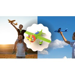 Tả chiếc máy bay đồ chơi siêu hay Tập làm văn lớp 4