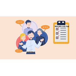 Cách làm biên bản cuộc họp - Tập làm văn lớp 5