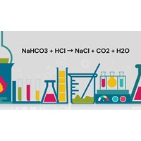 Cân bằng phản ứng sau NaHCO3 + HCl → NaCl + CO2 + H2O
