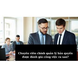 Chuyên viên chính quản lý bản quyền được đánh giá công việc ra sao?
