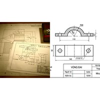 Quy định về nguyên tắc chung ghi kích thước trong bản vẽ kỹ thuật