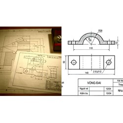 Quy định về nguyên tắc chung ghi kích thước trong bản vẽ kỹ thuật