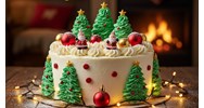 Cách trang trí bánh kem Noel cực kỳ đẹp mắt cho dịp Giáng sinh