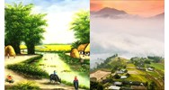 So sánh cảnh thiên nhiên trong bài Tây Tiến và Đây thôn Vĩ Dạ