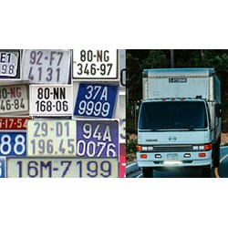 Bán ô tô tải để mua ô tô con có được dùng lại biển định danh cũ?