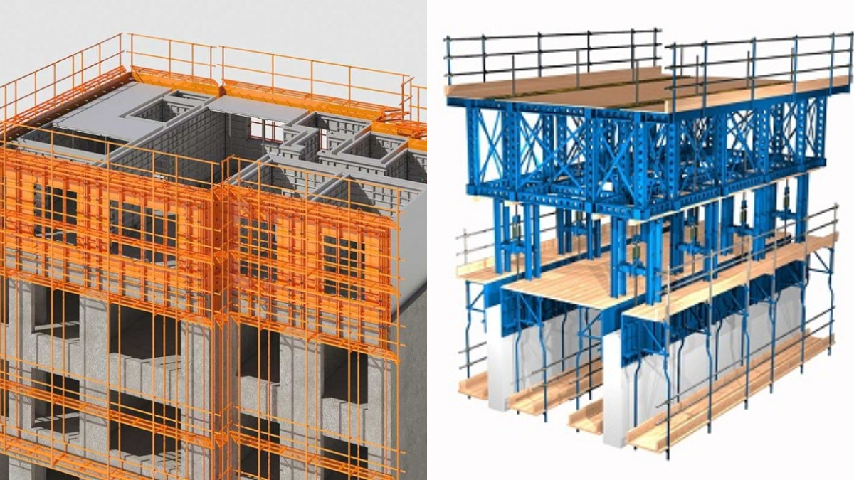 Quy định hiện hành về cấu tạo hệ thống thiết bị cốp pha trượt?