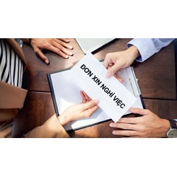 Thông báo nghỉ việc có bắt buộc phải thể hiện bằng văn bản?