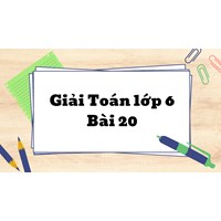 Giải Toán lớp 6 bài 20 Chu vi và diện tích của một số tứ giác đã học