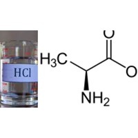 Cho alanin tác dụng với dung dịch HCl (dư) thu được sản phẩm X?