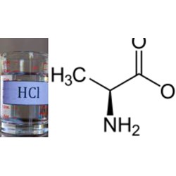 Cho alanin tác dụng với dung dịch HCl (dư) thu được sản phẩm X?