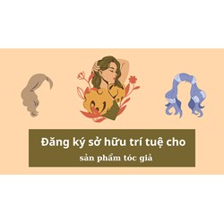 Đăng ký sở hữu trí tuệ cho sản phẩm tóc giả thực hiện như thế nào?
