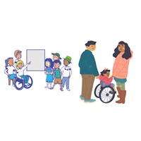 Các quốc gia làm gì để bảo vệ sự an toàn cho người khuyết tật là trẻ em khi có chiến tranh?