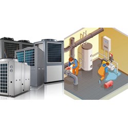 Yêu cầu lắp đặt đối với bơm nhiệt đun nước để sưởi quy định ra sao?