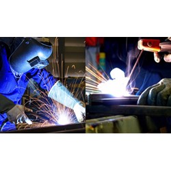 Hoạt động kiểm tra trước khi hàn nóng chảy kim loại tại phân xưởng