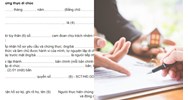 Mẫu lời chứng chứng thực hợp đồng, giao dịch tại bộ phận một cửa