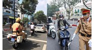 CSGT có được quyền đạp ngã xe người vi phạm để yêu cầu dừng xe không?