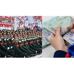 Lương Thượng úy Quân đội từ 2024 sau cải cách tiền lương ra sao?