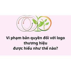 Vi phạm bản quyền đối với logo thương hiệu được hiểu như thế nào?