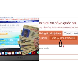Thủ tục đổi giấy phép lái xe A1 trên Cổng dịch vụ công quốc gia