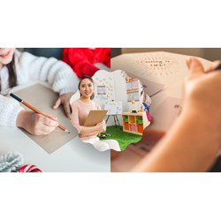 Viết thư thăm hỏi cô giáo cũ và nhắc lại một vài kỉ niệm