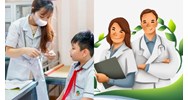 Cơ sở giáo dục đại học được bố trí nhân viên y tế trình độ trung cấp?