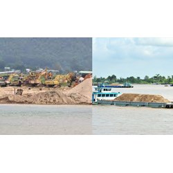Thời điểm doanh nghiệp mua cát đối với hộ dân khai thác cát