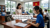 Một (1) tín chỉ trường đại học công lập bao nhiêu tiền?