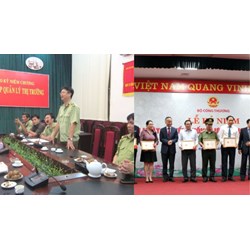 Đối tượng được xét tặng Kỷ niệm chương vì sự nghiệp quản lý thị trường