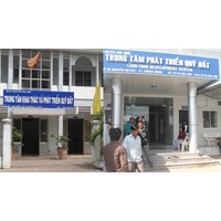 Trung tâm phát triển quỹ đất có cơ cấu tổ chức như thế nào?