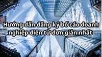 Hướng dẫn đăng ký bố cáo doanh nghiệp điện tử đơn giản nhất