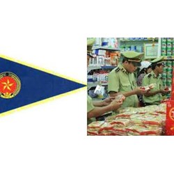 Cờ hiệu Quản lý thị trường phải được đặt ở những vị trí nào?