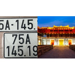 Biển số xe 75 là ở đâu? Kí hiệu biển số xe tỉnh Thừa Thiên Huế là gì?