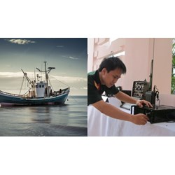 Cấp phép dùng tần số với đài vô tuyến điện liên lạc phương tiện nghề cá