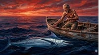 Tóm tắt truyện Ông già và biển cả của nhà văn Hê-minh-uê