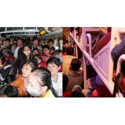 Mức xử phạt ô tô khách nhồi nhét hành khách vào ngày Tết