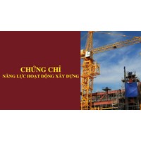 Ký hiệu nơi cấp chứng chỉ, năng lực hoạt động xây dựng