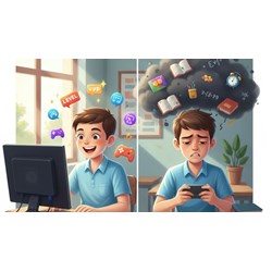 Trình bày ý kiến về hiện tượng Trò chơi điện tử lợi hay hại?