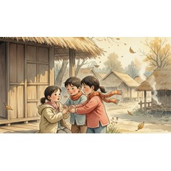 Suy nghĩ của em về lòng nhân ái sau khi học truyện Gió lạnh đầu mùa