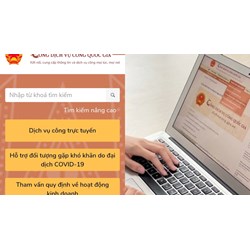Cách thức gửi phản ánh, kiến nghị trên Cổng Dịch vụ công quốc gia