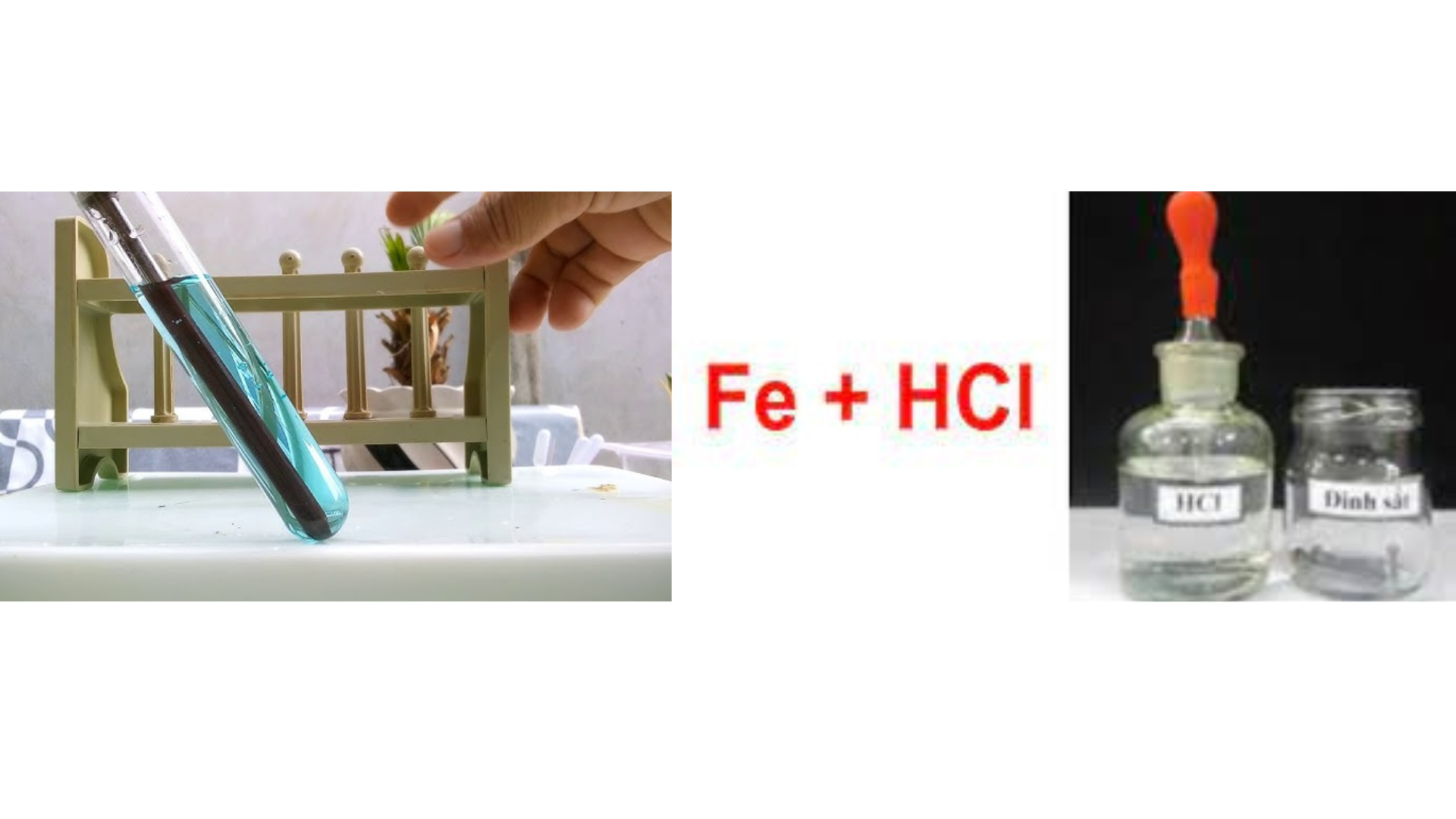 Phản ứng Fe(OH)3 + HCl tạo ra gì? Fe(OH)3 + HCl → FeCl3+ H2O